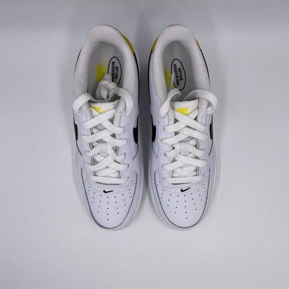 Nike Air Force 1 LV8 White / Black Womens Shoes - Picture 5 of 8